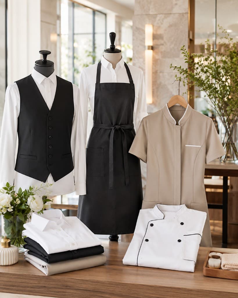 Hospitality uniforms and branded clothing for Cambridgeshire venues