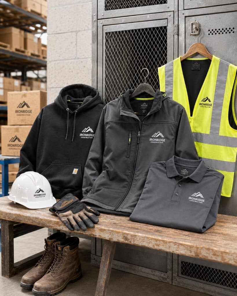 Branded workwear for Cambridgeshire trade and service teams