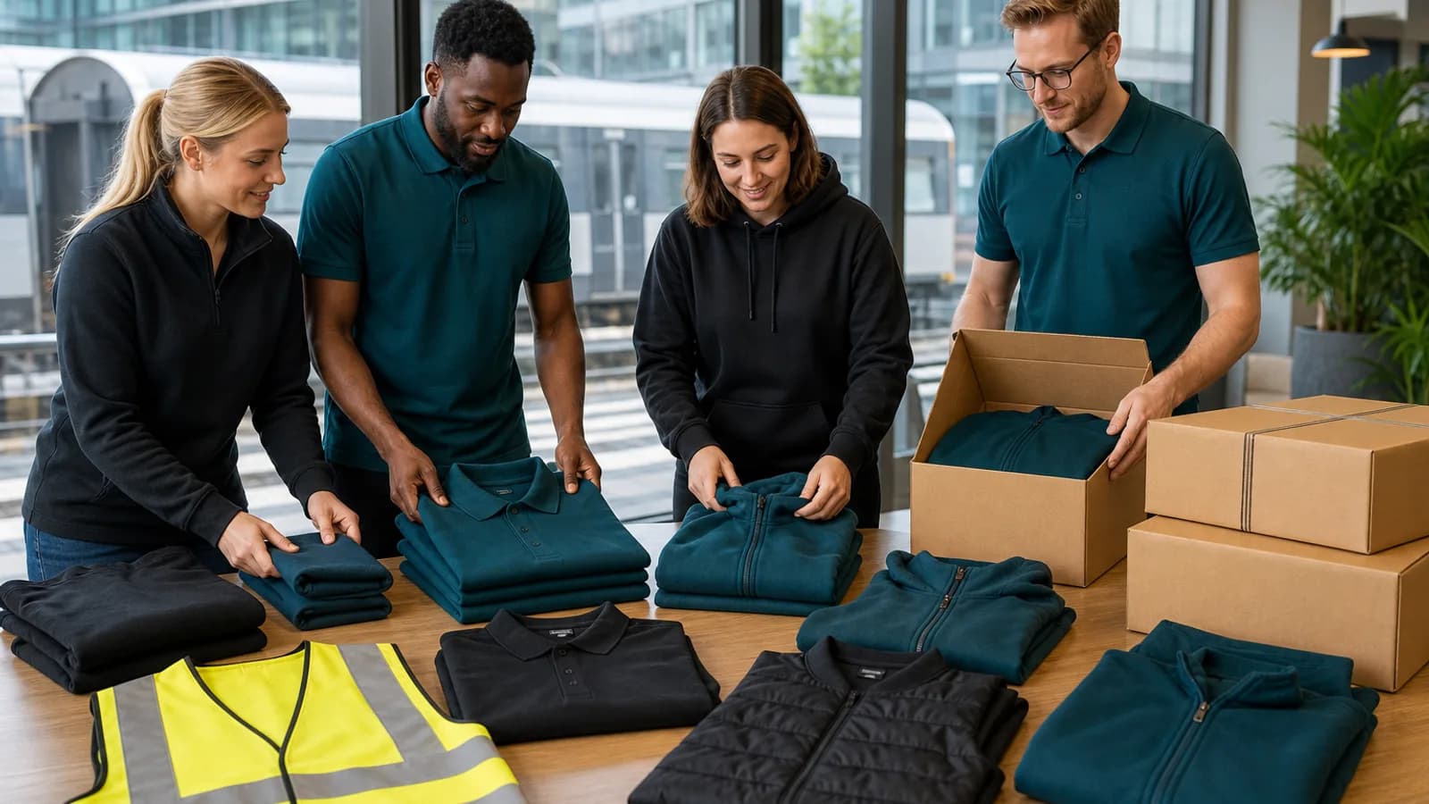 Custom workwear and t-shirt printing for Cambridge teams and businesses